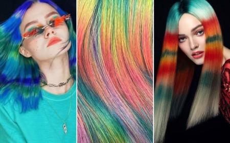 Tye and die cheveux