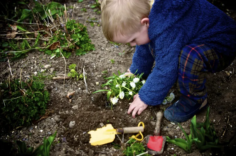 activités de jardinage avec les enfants que faire en hiver garder main verte
