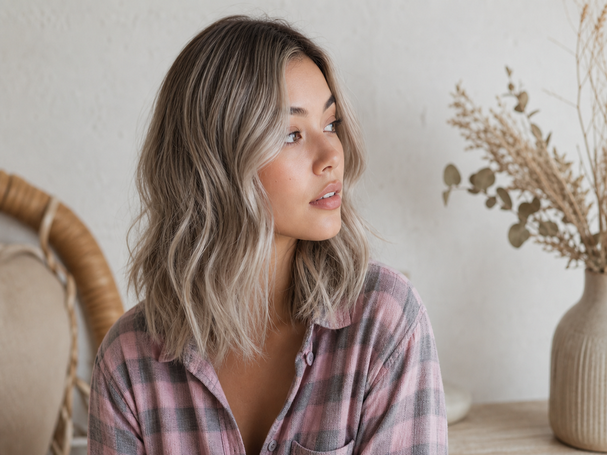 coloration blond cendré tendance 2022