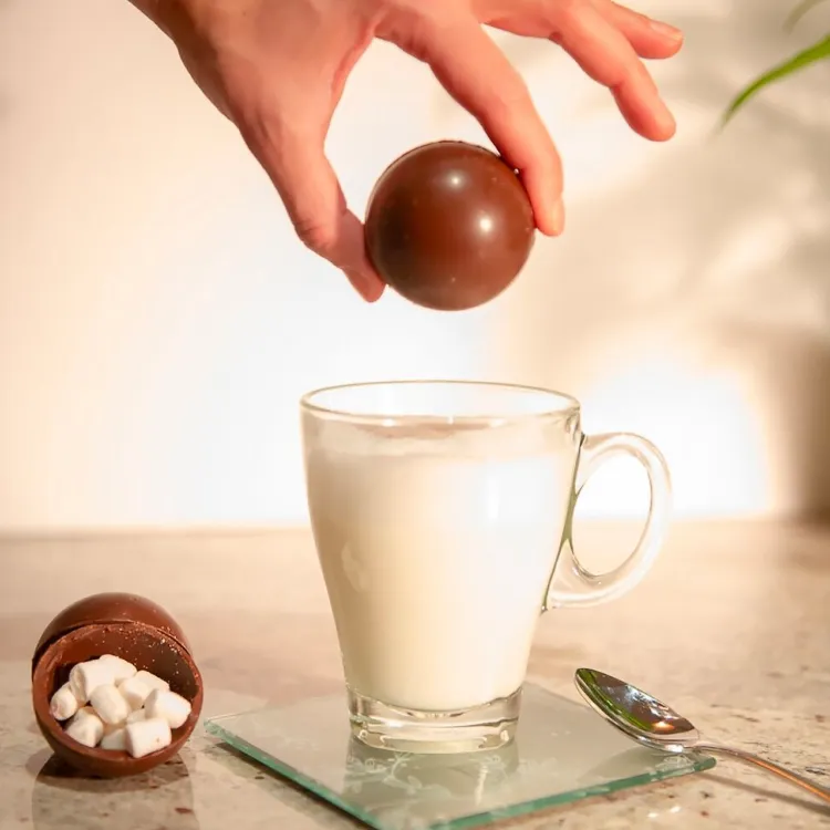 bombe de chocolat chaud recette