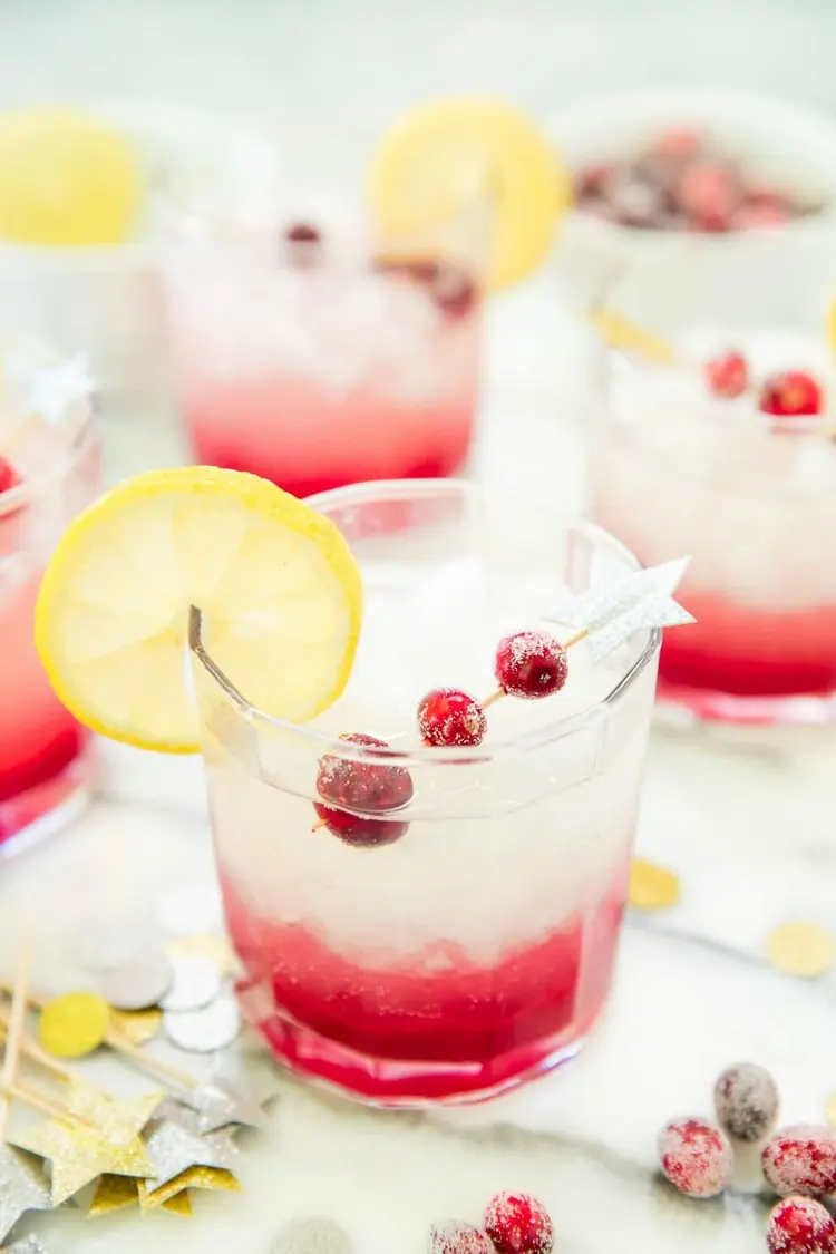 cocktail sans alcool avec limonade recette nouvel an 2022 idée festive