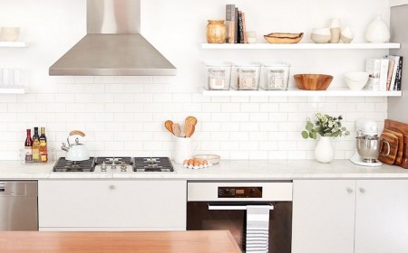 comment decorer une etagere murale de cuisine conseils et astuces tendance open space 2022