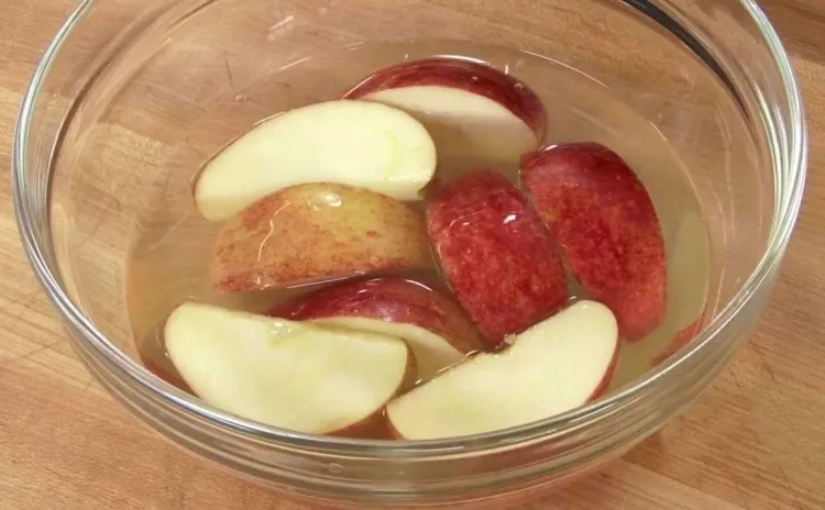 comment empêcher les pommes de brunir