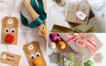comment fabriquer étiquettes cadeaux Noel 2021 réjouir proches pour fetes
