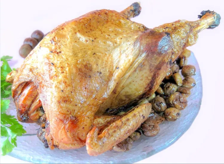 how to cook a christmas turkey remove sticky skin breast serve side dish