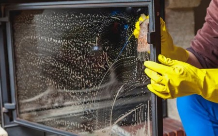 comment nettoyer vitre de votre insert cheminée