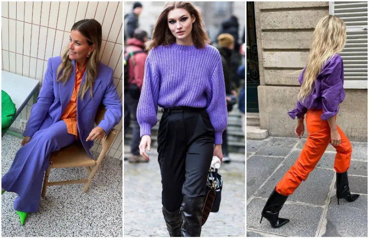 comment porter couleur pantone 2022 violet very peri conseils mode tenues tendance femme