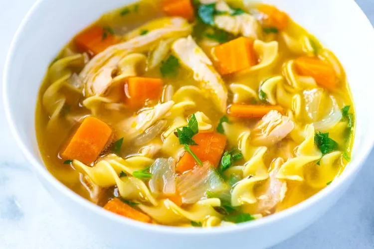 how to use chicken leftovers, how to make delicious soup