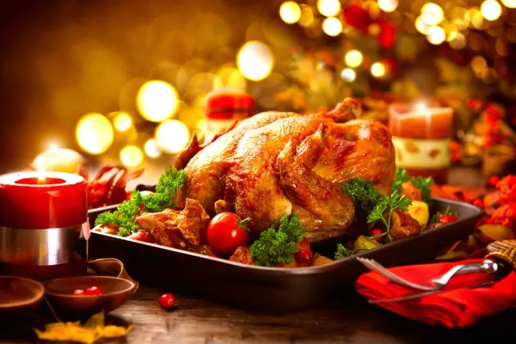 cuisiner une dinde pour Noël préparer dinde saumurer avant rôtir