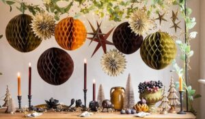 décoration festive pour les fêtes d'hiver