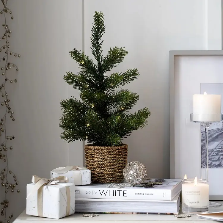 décoration minimaliste pour Noël