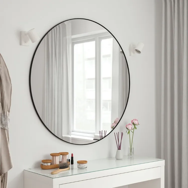 grand miroir rond Ikea tendance 2022