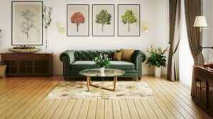 idée décoration mur salon