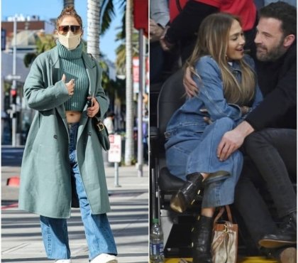 jean tendance 2022 Jennifer Lopez mode rétro jean flare tendances de mode