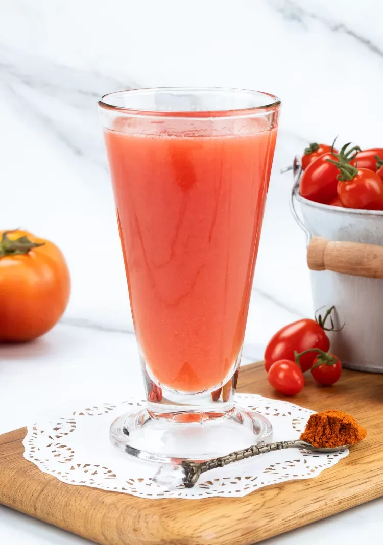 jus de tomate boisson coupe faim maison efficace