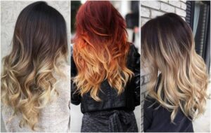 ombré hair 2022 coloration dégradée en vogue l'année prochaine tendances capillaires