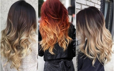 ombré hair 2022 coloration dégradée en vogue l'année prochaine tendances capillaires