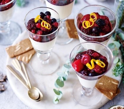 dessert Noël en verrine