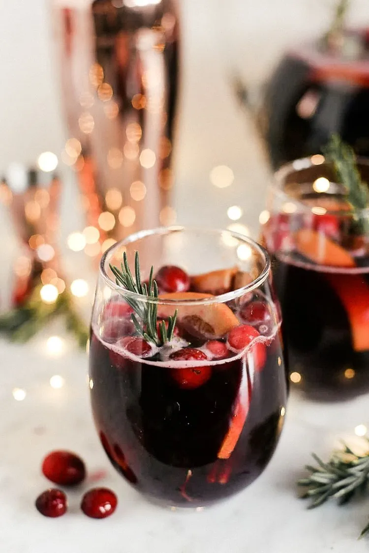sangria- cocktail à base du vin rouge