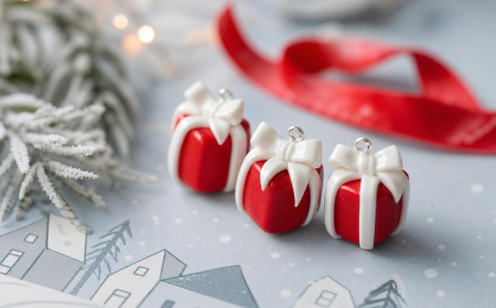 tuto déco NoËl pâte fimo