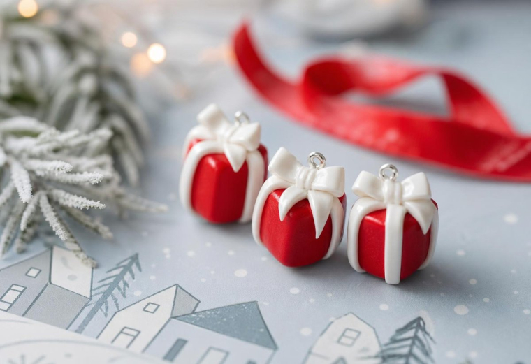 tuto déco NoËl pâte fimo