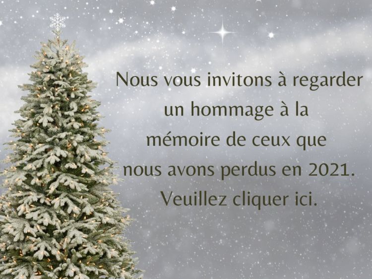 voeux de noël 2021 covid nouvel an 2022