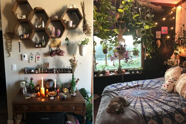 Chambre à coucher witchy
