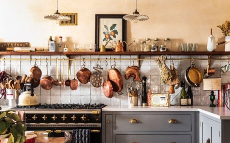 Etageres murales de cuisine