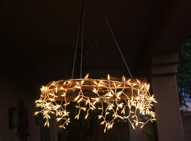 Fabriquer un chandelier en bois facile