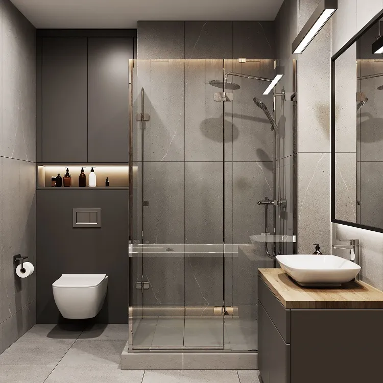 carrelage salle de bain moderne murs et sol comment choisir trucs et astuces de pro