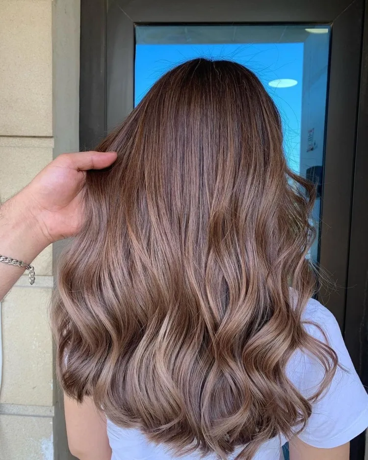 coloration cheveux blond cacao 2022