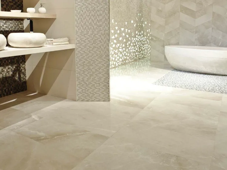 comment nettoyer sol marbre dans salle de bain quels produits faire briller