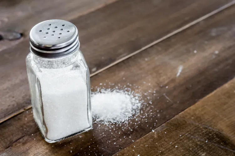 excès de sel est mauvais pour la santé