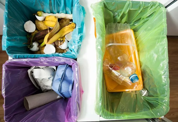 faire du tri dans la maison poubelle proximité trier déchets non alimentaires