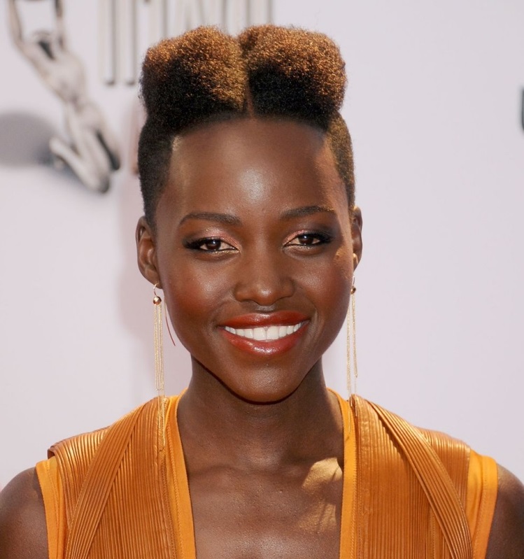 Short Haircut Idea For Afro Women Buzz Cut Lupita Nyong'o