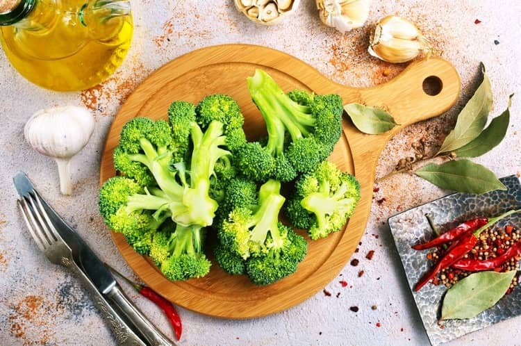 lutter contre les rides manger des brocolis antioxydants propriétés anti-inflammatoires