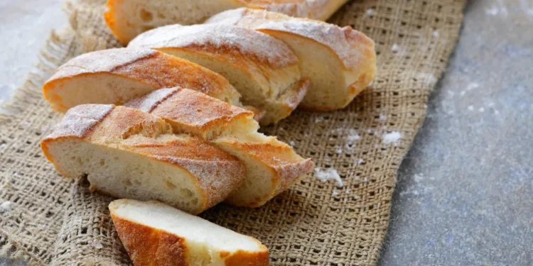 manger du pain blanc pendant une gastro
