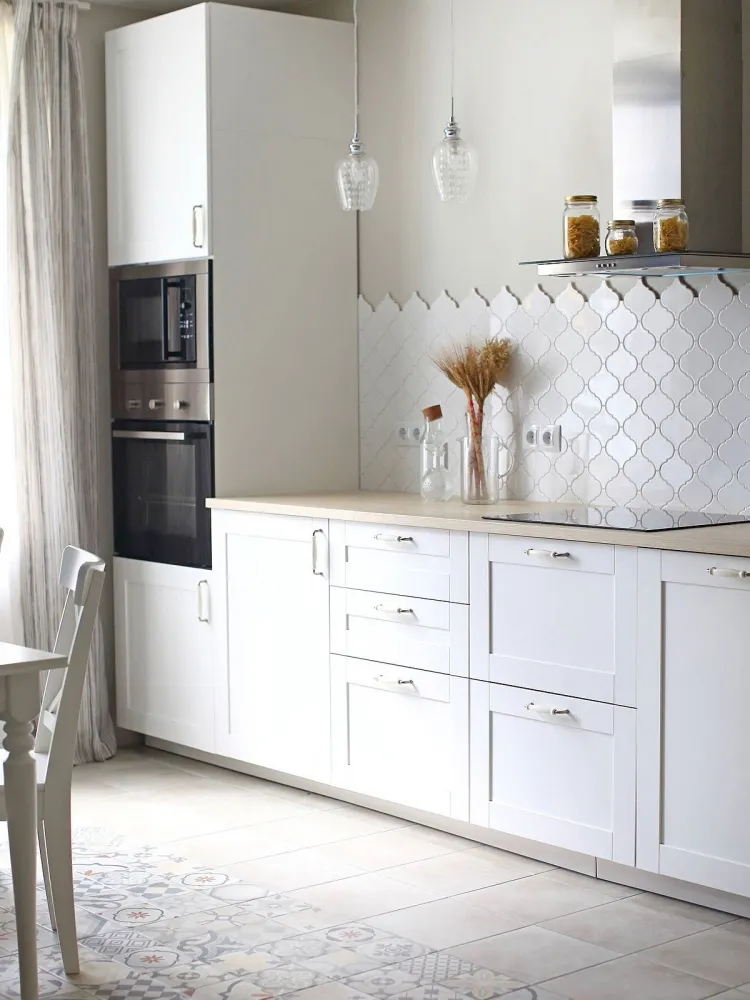 modern white kitchen design