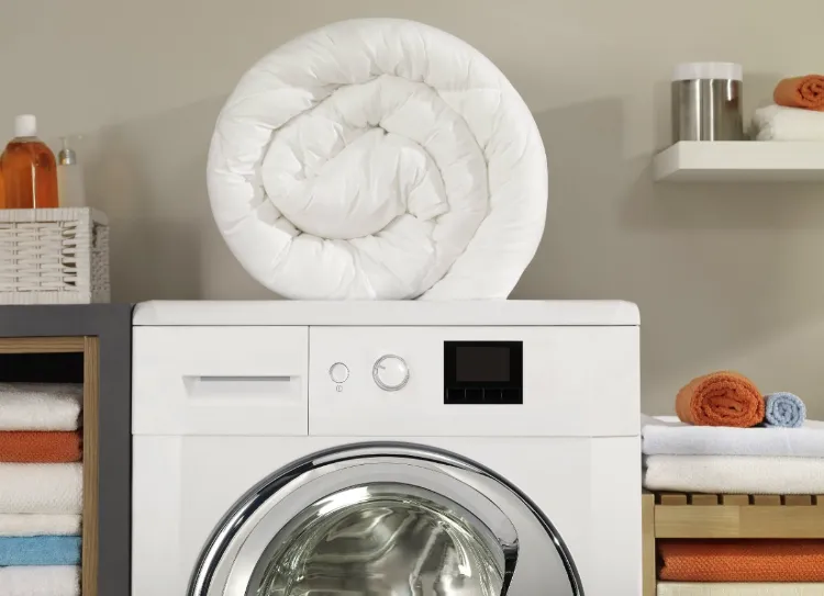nettoyer couette machine laver maison quelle fréquence comment éviter bactéries