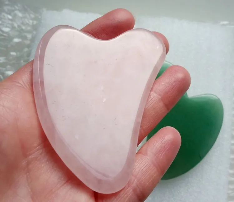 pierre gua sha quartz rose