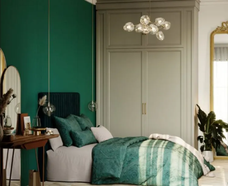 quelle couleur tendance deco chambre 2022 accents design interieur