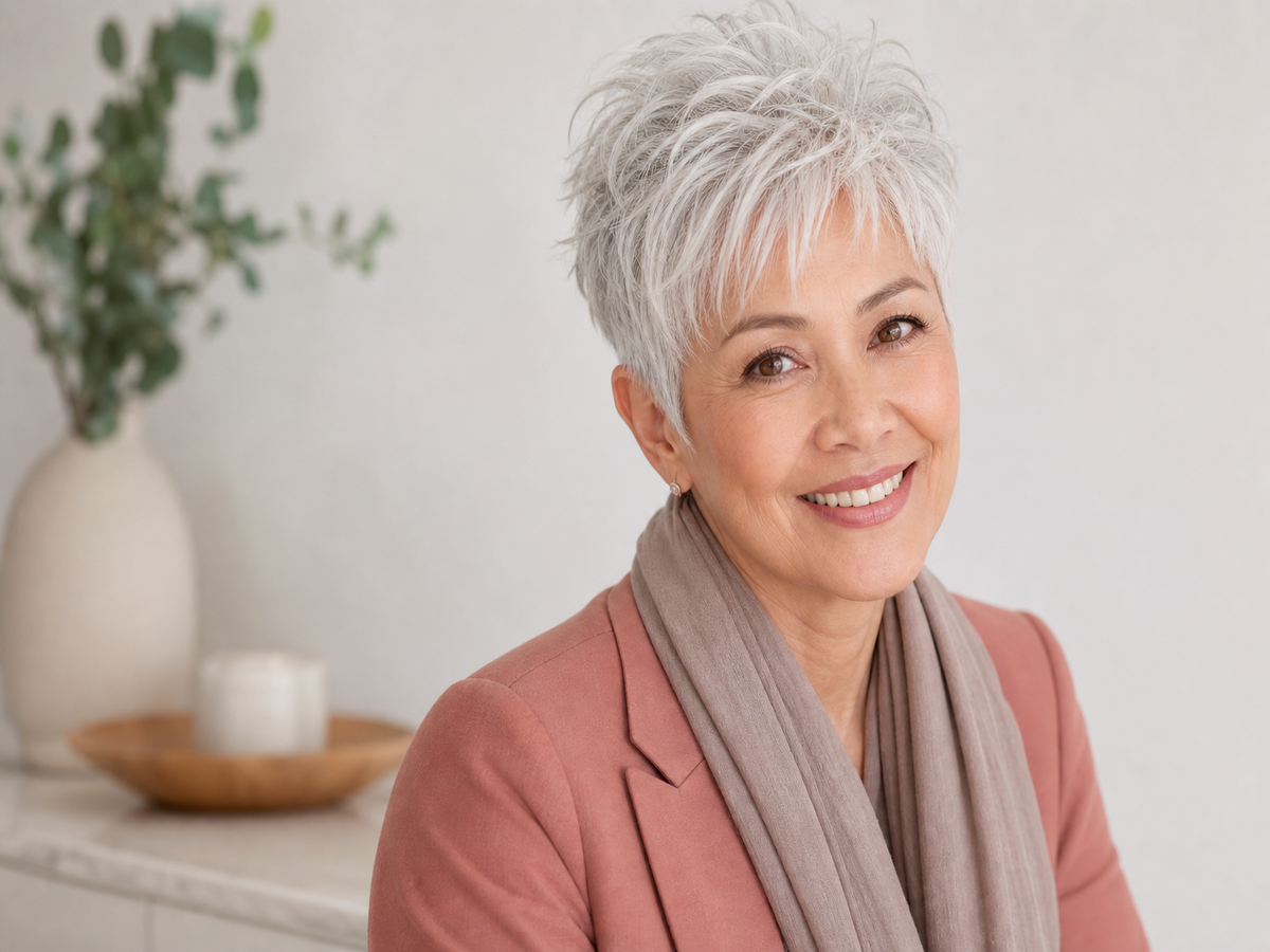 quelle coupe de cheveux à 70 ans trouver coupe idéale forme visage