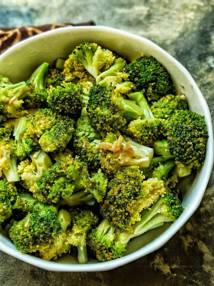 recette salade de brocoli facile utiliser huile cuisson saine