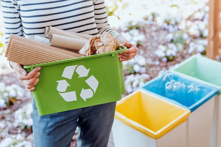 recycler les déchets de la maison-comment réduire l'empreinte carbone