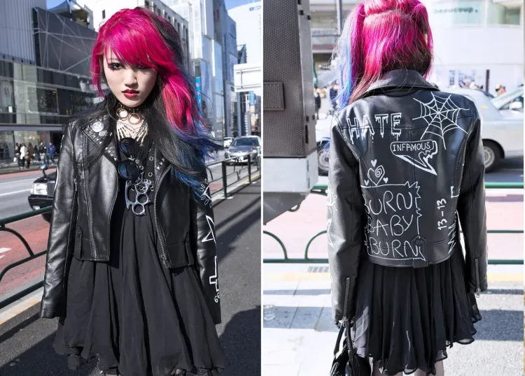 teen gothic dress style