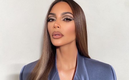 tendance cheveux liquid hair femme 2022 kim kardashian