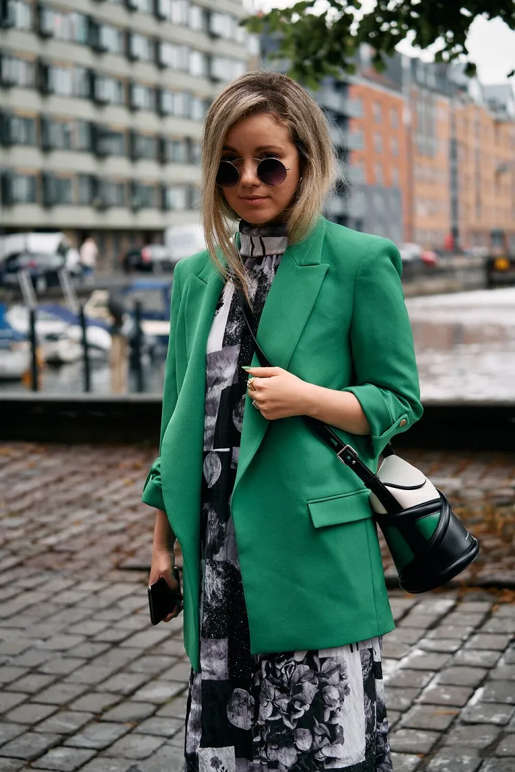 vert couleur tendance vêtements 2022 mode femme