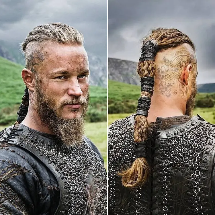 Coiffure viking homme