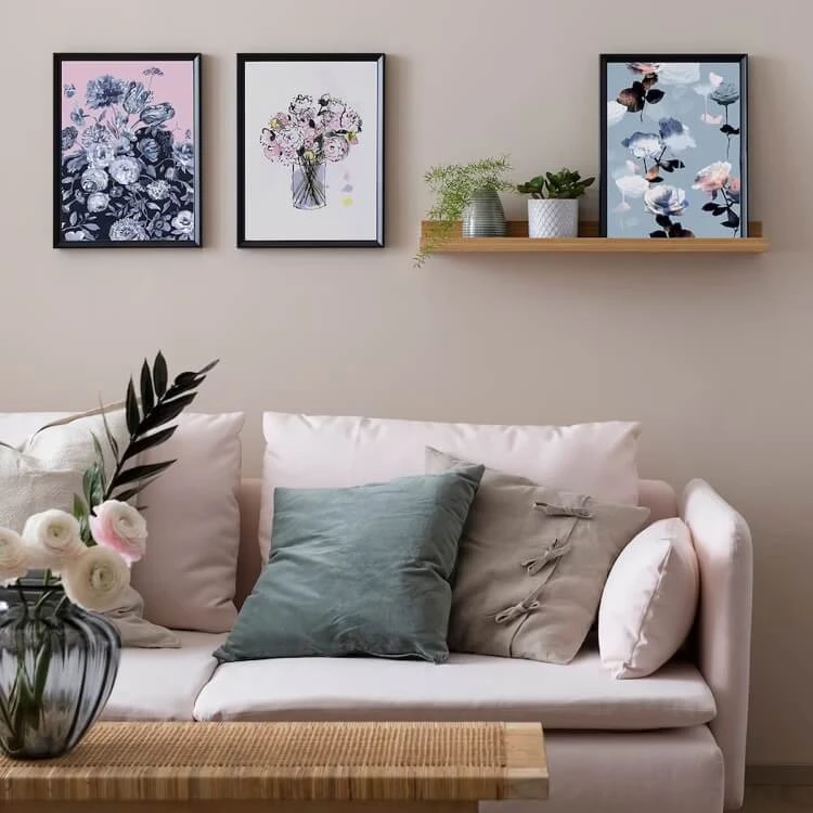 IKEA printemps 2022 déco inspiration nature linge de maison vases tableaux