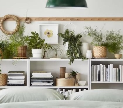 IKEA printemps 2022 inviter extérieur en intérieur plein de verdure accessoires déco durables